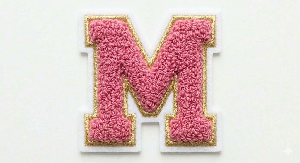 Chenille Letter Patches