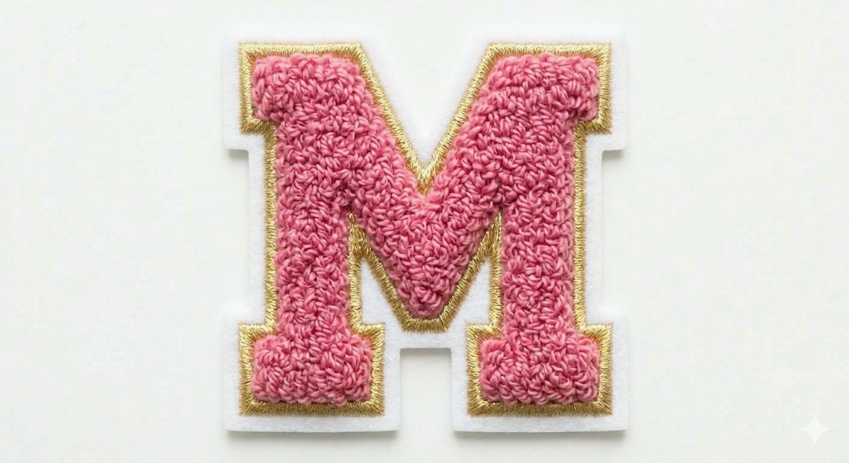 Chenille Letter Patches