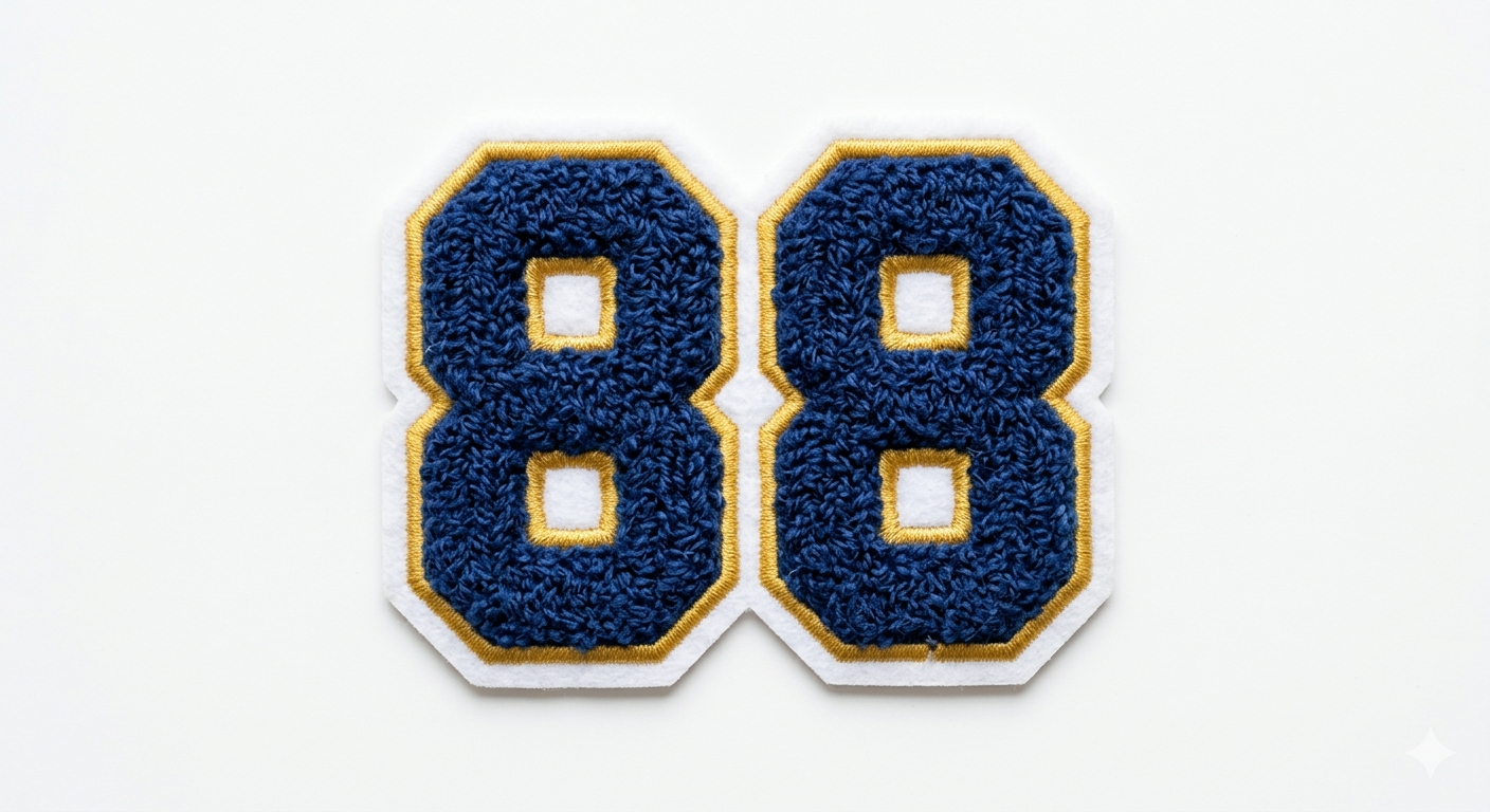 Chenille Letter Patches