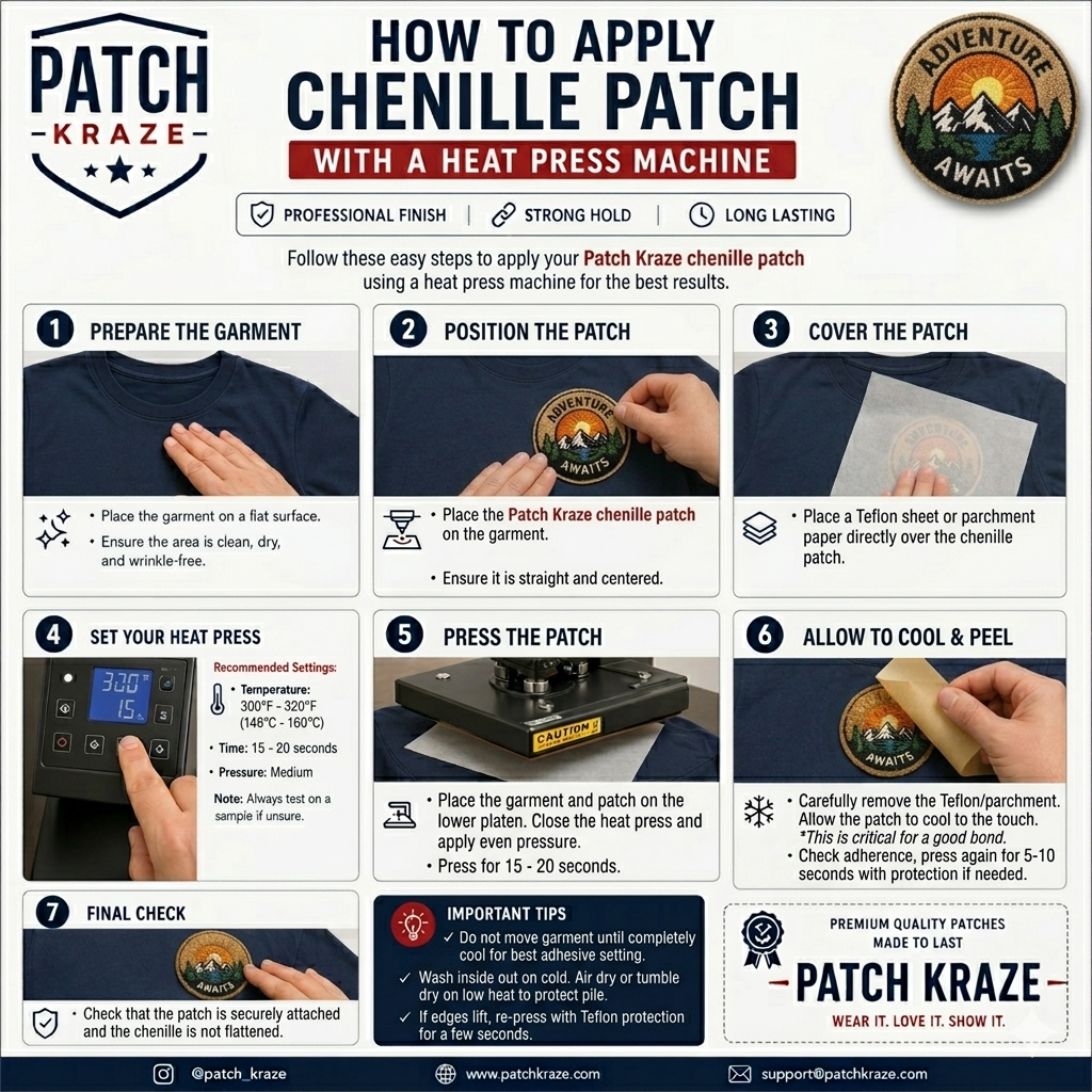 Chenille Patches