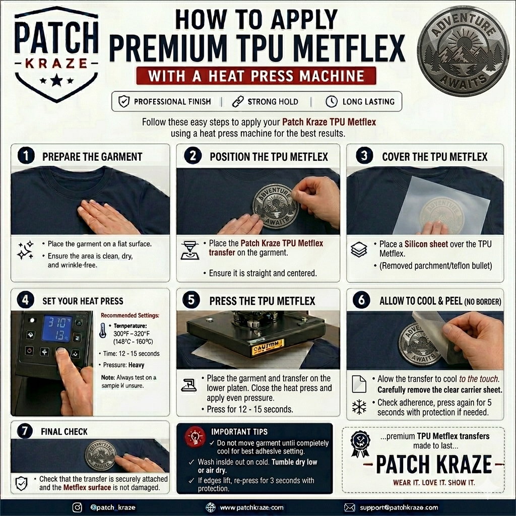 Metallic Flex Patches