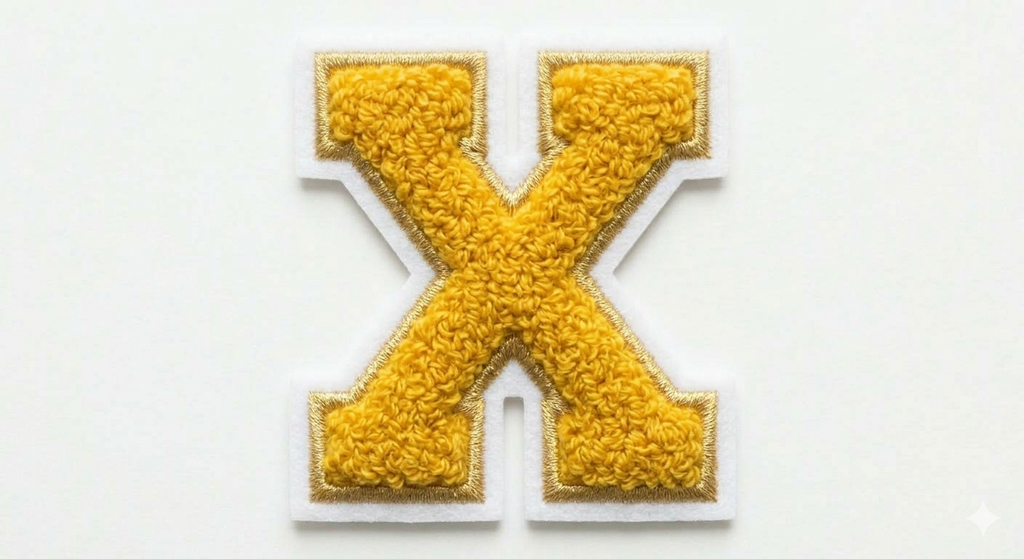 Chenille Letter Patches