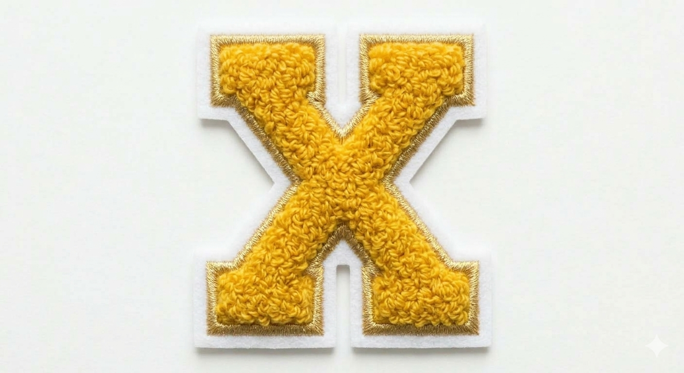 Chenille Letter Patches
