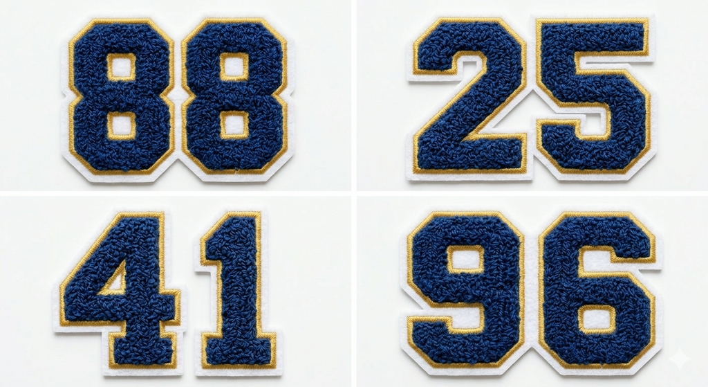 Chenille Letter Patches