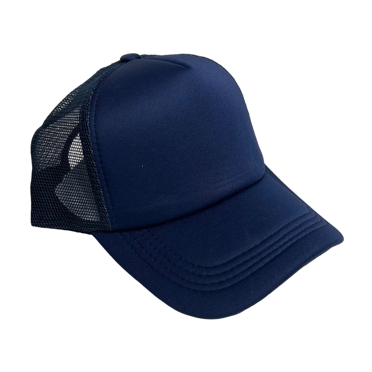 Solid Color Foam Trucker Cap