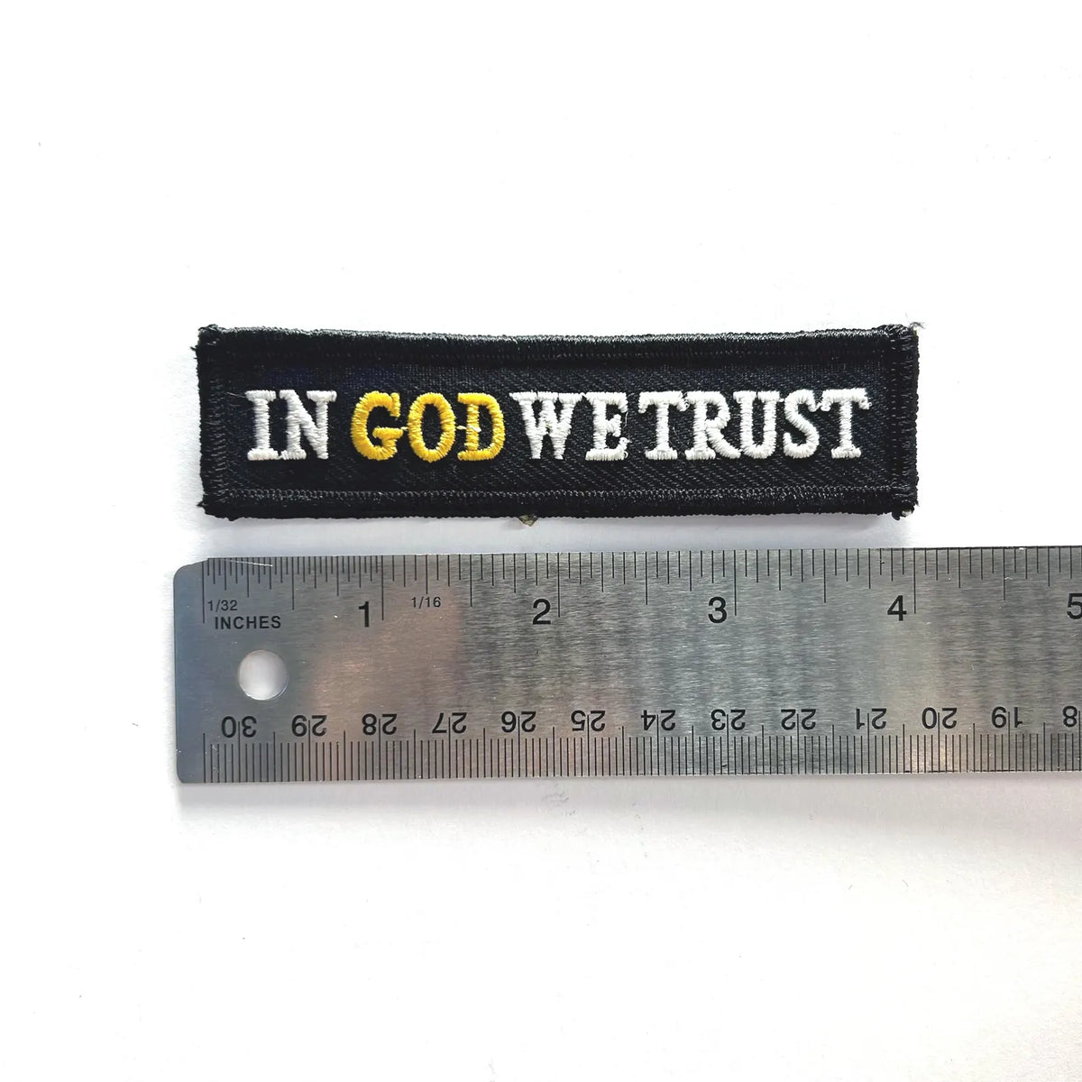 In God We Trust Embroidered Patch
